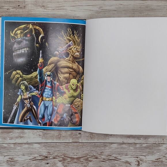 Altered Book Journal, Guardians of the Galaxy, Recycled Diary, Handmade Journal - Picture 10 of 11